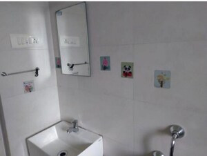 Bathroom in 2 BHK Apartment at Bandra West – for Rent