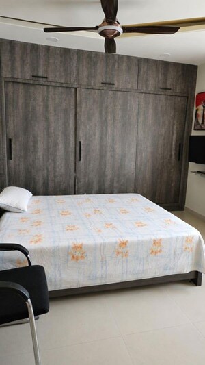 Bedroom in 3 BHK Apartment at SMR Vinay Fountainhead, Hafeezpet – for Rent
