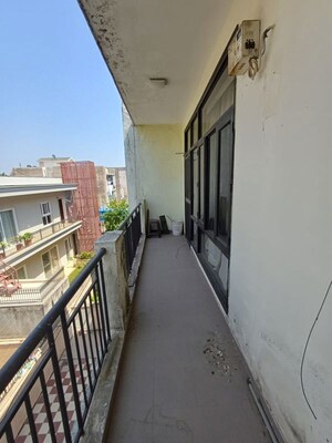 Balcony in 3 BHK Apartment at Omaxe Silver Birch, North Mullanpur – for Rent
