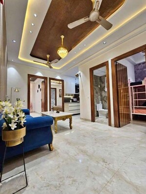 Living Room in 3 BHK Builder Floor at Tagore Garden – for Rent