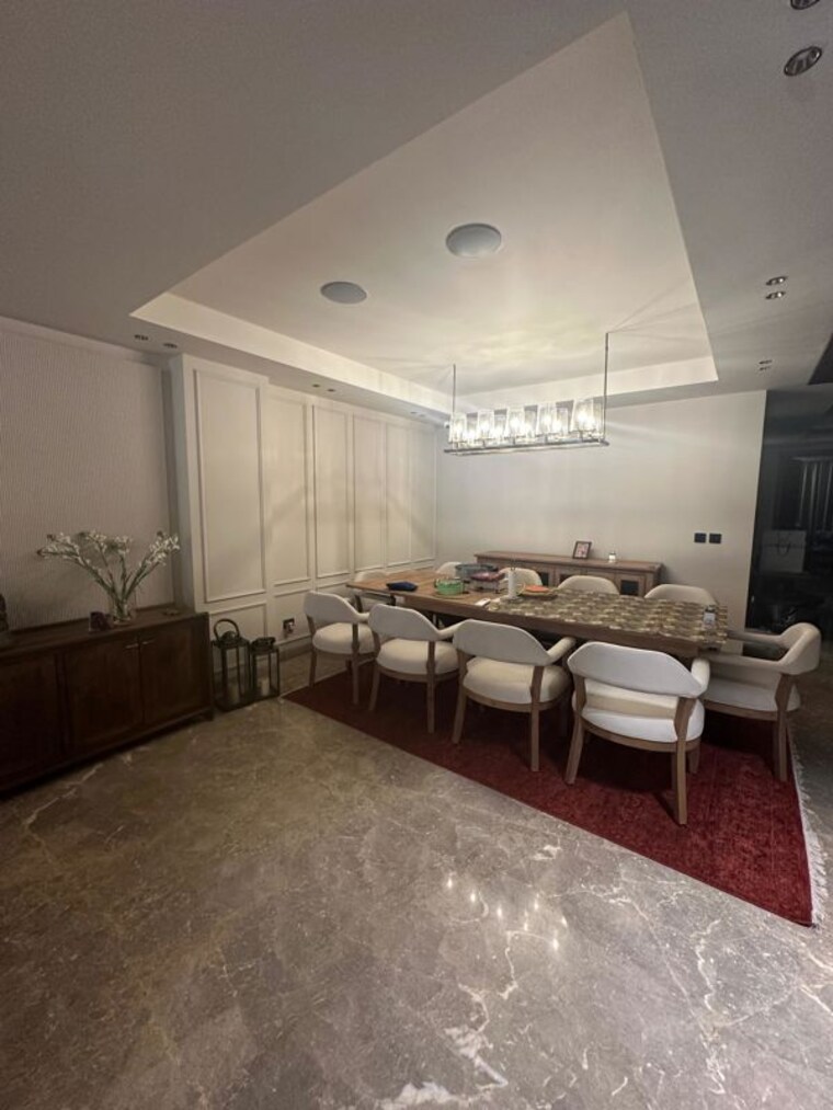 Dining area, emaar-emerald-hills-phase-2 4 Bedroom 4050 Sq.Ft. Apartment In Sector 65 Gurgaon 10662645