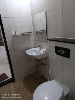 Bathroom in 2 BHK Apartment at Kolte Patil Raaga, Hennur Road – for Rent