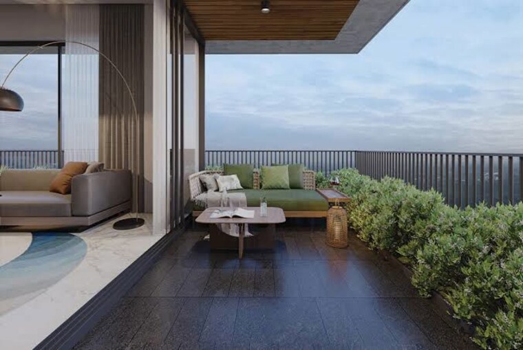 Balcony, max-estate-128 4 Bedroom 4500 Sq.Ft. Apartment In Sector 128 Noida 10662666
