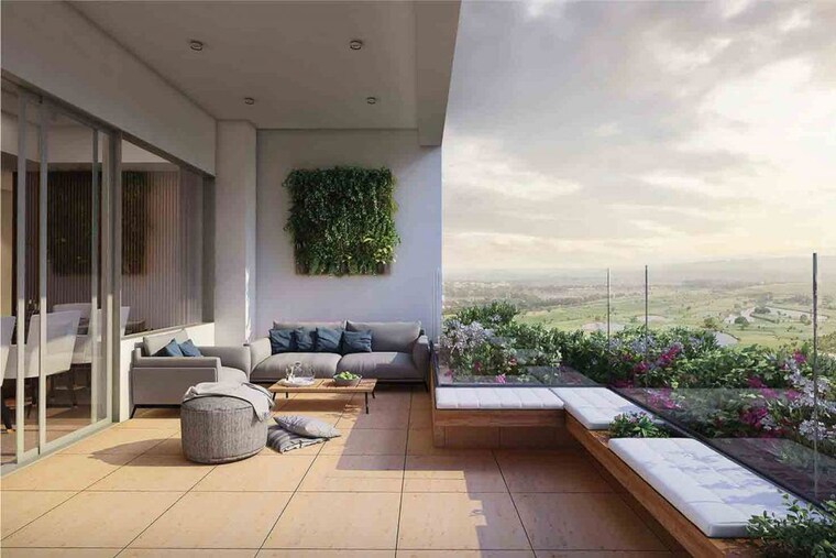 Balcony, max-estate-128 4 Bedroom 4500 Sq.Ft. Apartment In Sector 128 Noida 10662666