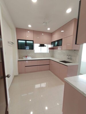 Kitchen in 3 BHK Apartment at Aditya Capitol Heights, Hi Tech City – for Rent