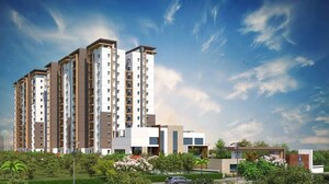 2 BHK Apartment – Exterior View View at Aparna Cyber Heights, Osman Nagar - for Sale
