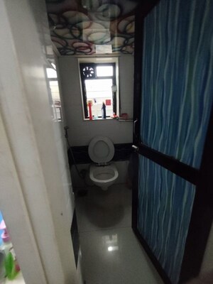 Bathroom in 1 BHK Apartment at God Gifts Building, Lower Parel – for Rent