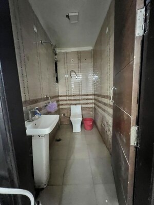 Bathroom in 1 BHK Builder Floor at Chattarpur – for Rent