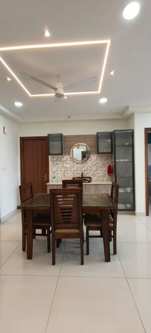 Living Room in 3 BHK Apartment at Team 4 Nyla, Miyapur – for Rent