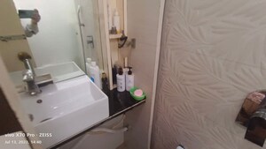 Bathroom in 2 BHK Apartment at Mahaavir Bhakti Kopar Khairane, Kopar Khairane – for Rent