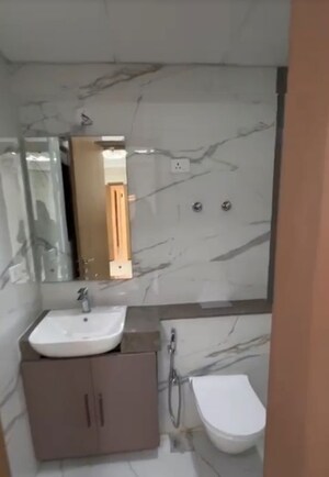 Bathroom in 3 BHK Apartment at M3M Heights, Sector 65 – for Rent