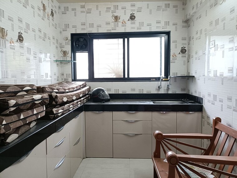 Kitchen, kasturba-housing-society 2 Bedroom 800 Sq.Ft. Apartment In Vishrantwadi Pune 10662688