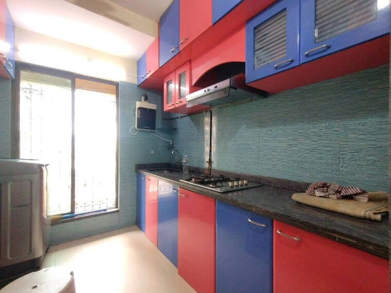 Kitchen, tharwani-rosewood-heights 3 Bedroom 1500 Sq.Ft. Apartment In Kharghar Sector 10 Navi Mumbai 10662769