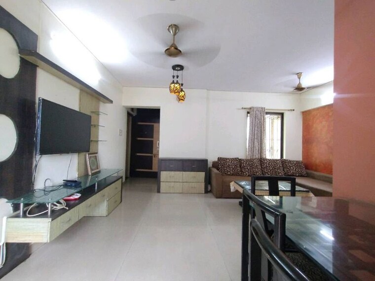 Living Room, tharwani-rosewood-heights 3 Bedroom 1500 Sq.Ft. Apartment In Kharghar Sector 10 Navi Mumbai 10662769