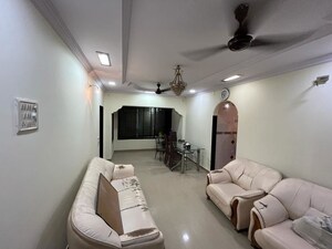 Living Room in 3 BHK Apartment at Subham Galaxy Kopar Khairane, Kopar Khairane – for Rent