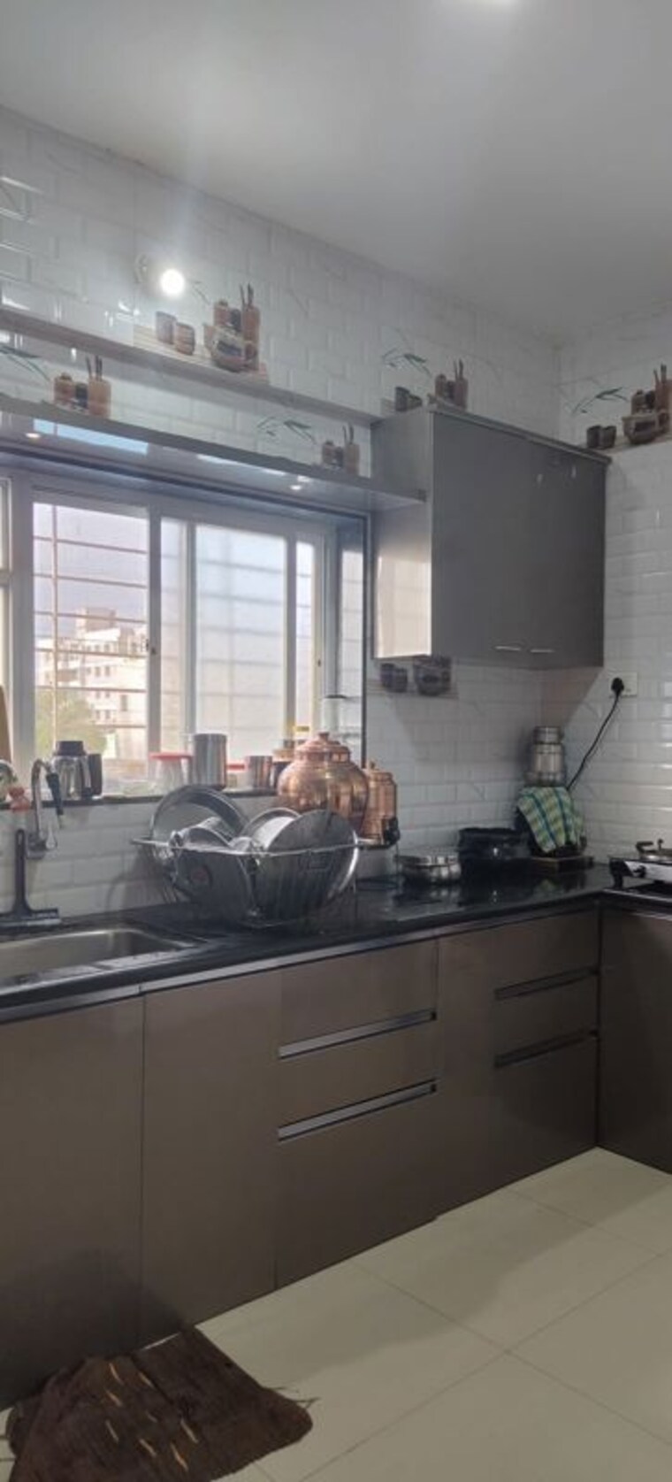 Kitchen, paranjape-richmond-park 3 Bedroom 1350 Sq.Ft. Apartment In Rahatani Pune 10662794
