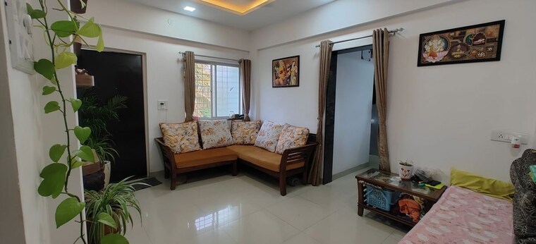 Living Room, paranjape-richmond-park 3 Bedroom 1350 Sq.Ft. Apartment In Rahatani Pune 10662794