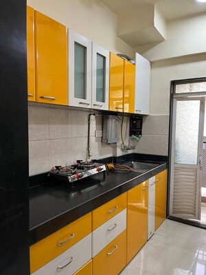 Kitchen in 1 BHK Apartment at Gundecha Asta, Sakinaka – for Rent