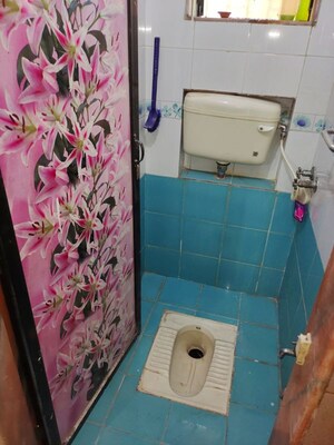Bathroom in 2 BHK Apartment at Sachi Apartment Kopar Khairane, Kopar Khairane Sector 19 – for Rent
