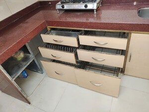 Kitchen in 2 BHK Apartment at Sachi Apartment Kopar Khairane, Kopar Khairane Sector 19 – for Rent