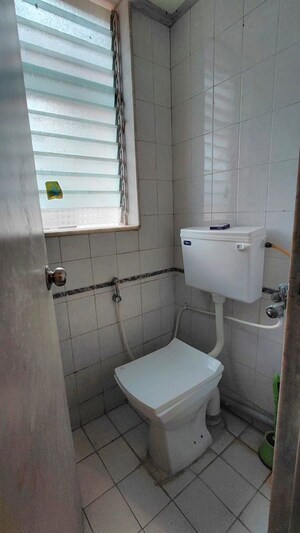 Bathroom in 1 BHK Apartment at Rizvi Palace, Bandra West – for Rent