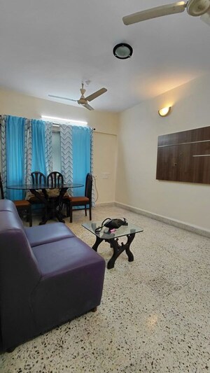 Living Room in 1 BHK Apartment at Rizvi Palace, Bandra West – for Rent