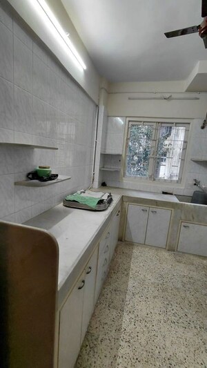Kitchen in 1 BHK Apartment at Rizvi Palace, Bandra West – for Rent