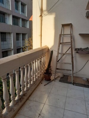 Balcony in 4 BHK Apartment at Nirmiti Ragdari Apartments, Aundh – for Rent
