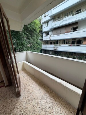 Balcony in 3 BHK Apartment at Surya Apartment Breach Candy, Breach Candy – for Rent