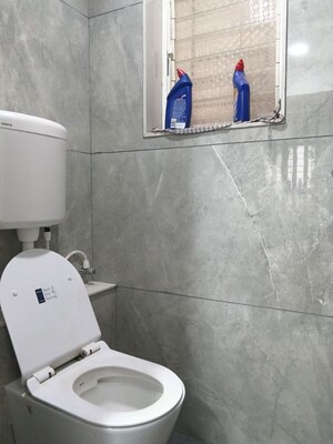 Bathroom in 2 BHK Apartment at Shreeji Paradise, Aundh – for Rent