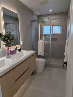 Bathroom in  Villa at Chandranagar – for Sale