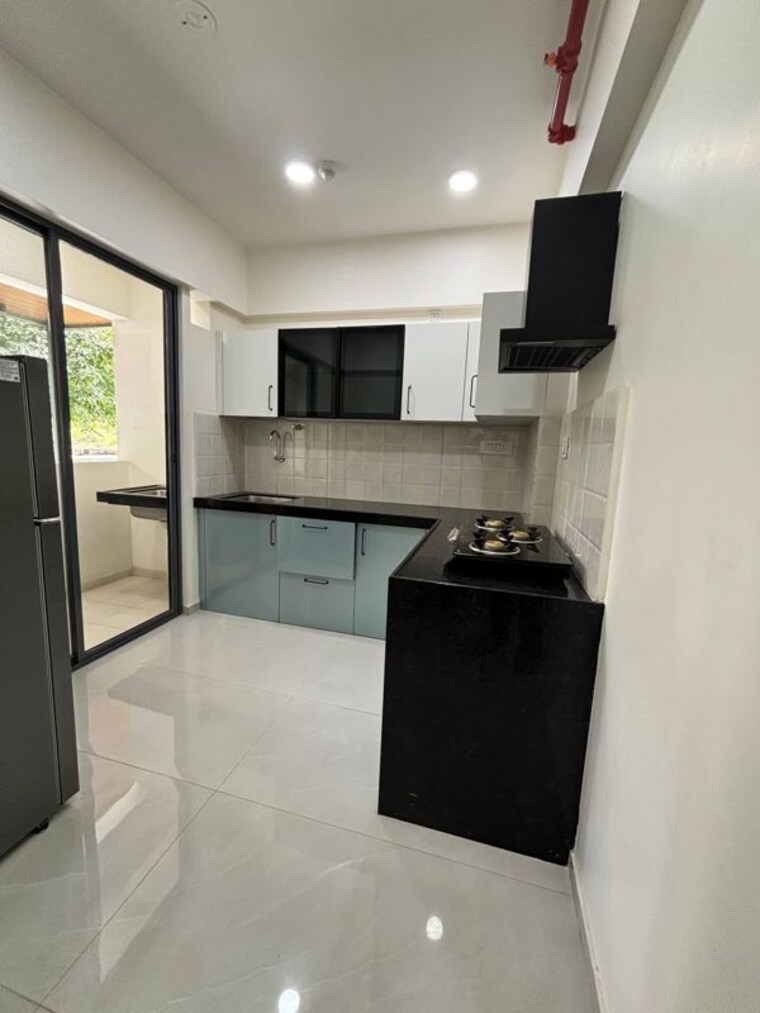 Kitchen, silver-oak 2 Bedroom 1150 Sq.Ft. Apartment In Kalyani Nagar Pune 10662888