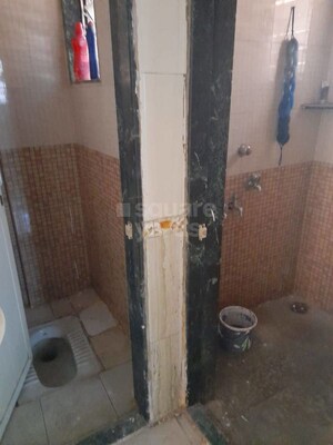 Bathroom in 1 BHK Apartment at Cidco Kargil CHS, Ghansoli – for Rent