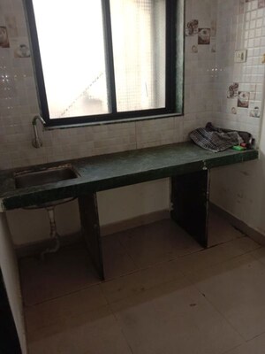 Kitchen in 1 BHK Apartment at Cidco Ekta CHS, Ghansoli – for Rent