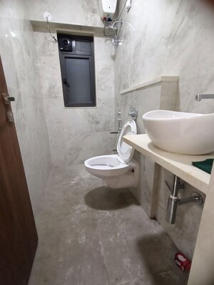Bathroom in 2 BHK Apartment at Worli – for Rent