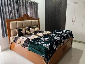 Bedroom in 3 BHK Builder Floor at Aman Vihar – for Rent