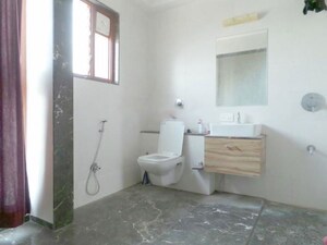 Bathroom in 3 BHK Apartment at Pethkar Samrajya, Kothrud – for Rent