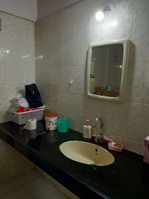 Bathroom in 3 BHK Apartment at Kumar Parisar, Kothrud – for Rent