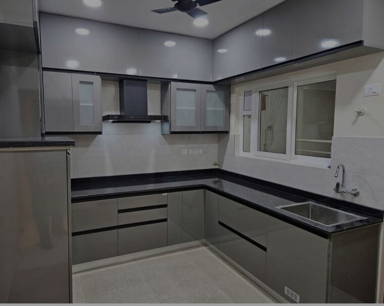 Kitchen, prestige-beverly-hills 3 Bedroom 1796 Sq.Ft. Apartment In Kokapet Hyderabad 10662952