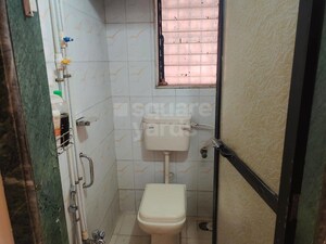 Bathroom in 1 BHK Apartment at Giriraj Gokulesh Dham, Ghansoli – for Rent