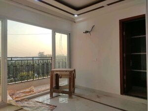 Living Room in 2 BHK Builder Floor at Palm Residency Chhatarpur, Chattarpur – for Rent