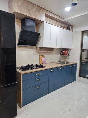 Kitchen in 3 BHK Apartment at Unique Shanti Sparsh, Andheri East – for Rent
