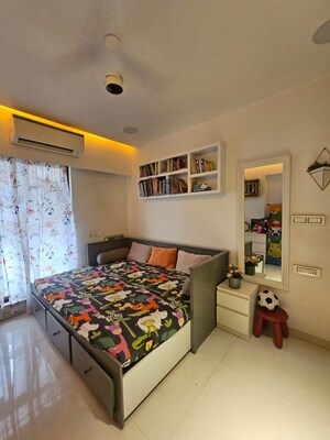 Bedroom in 3 BHK Apartment at Unique Shanti Sparsh, Andheri East – for Rent
