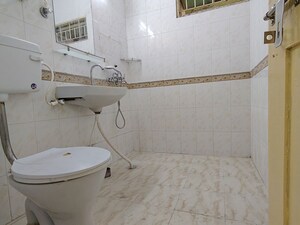 Bathroom in 3 BHK Apartment at Vasant Kunj – for Rent