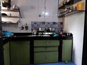 Kitchen in 1 BHK Apartment at Ayodhya CHS Ghansoli, Ghansoli – for Rent