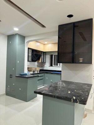 Kitchen in 2.5 BHK Apartment at Bricks Skywoods, Tellapur – for Rent