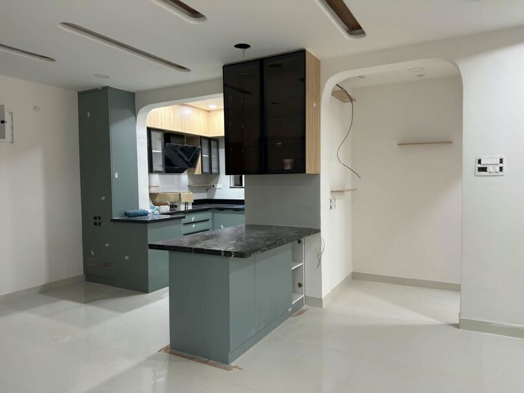 Kitchen, bricks-skywoods 2.5 Bedroom 1560 Sq.Ft. Apartment In Tellapur Hyderabad 10663030