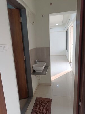 Bathroom in 2 BHK Apartment at Divine Palm Springs, Wakad – for Rent