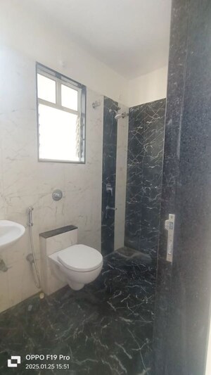Bathroom in 2 BHK Apartment at Divine Palm Springs, Wakad – for Rent