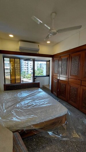 Bedroom in 2.5 BHK Apartment at Rizvi Complex Phase II , Bandra West – for Rent